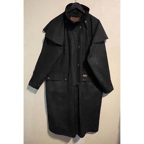 Outback Trading Company Other - Outback Trading Co. Low Rider Duster Coat Long Rain Western Oilskin Jacket Large